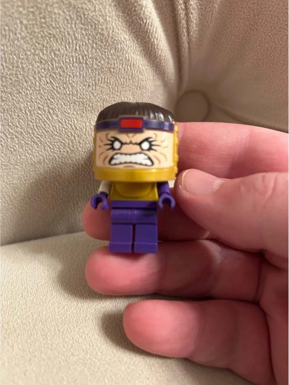 LEGO Marvel Modok Minifig  sh101  from Avengers Hulk Lab Smash 76018 Genuine